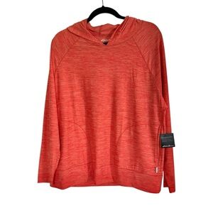 Eddie Bauer Hoodie Coral Pullover Size Large  NWT